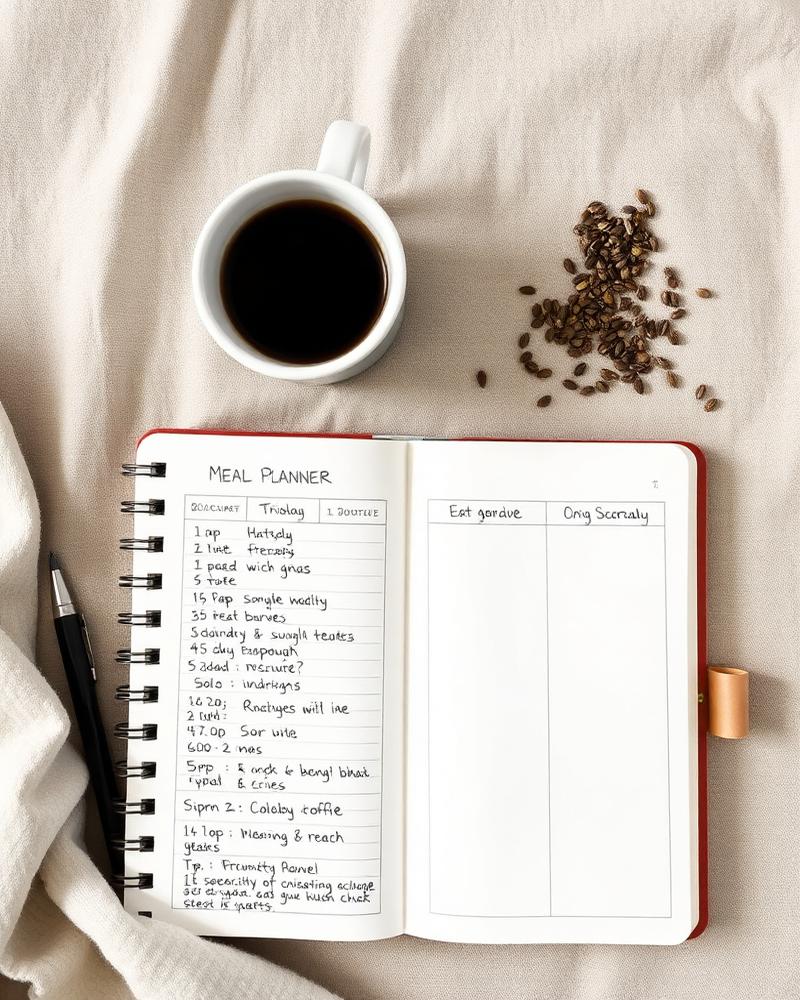 Weekly recipe planner
